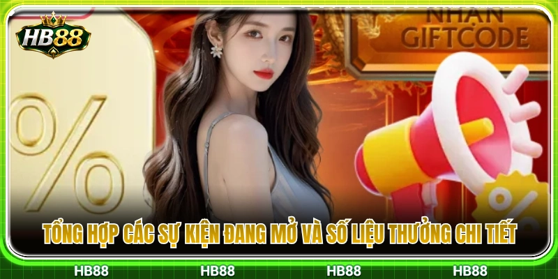 Lịch Khuyến Mãi HB88 – Cách Theo Dõi Sự Kiện Đang Mở 3 Các sự kiện đang diễn ra kèm số tiền thưởng cụ thể